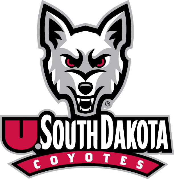 South Dakota Coyotes 2004-2011 Secondary Logo iron on transfers for T-shirts...